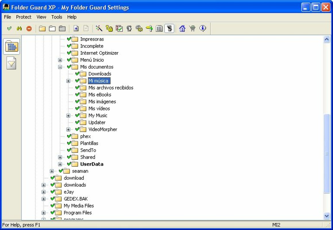 Folder Guard 23.2 for Windows Screenshot 1