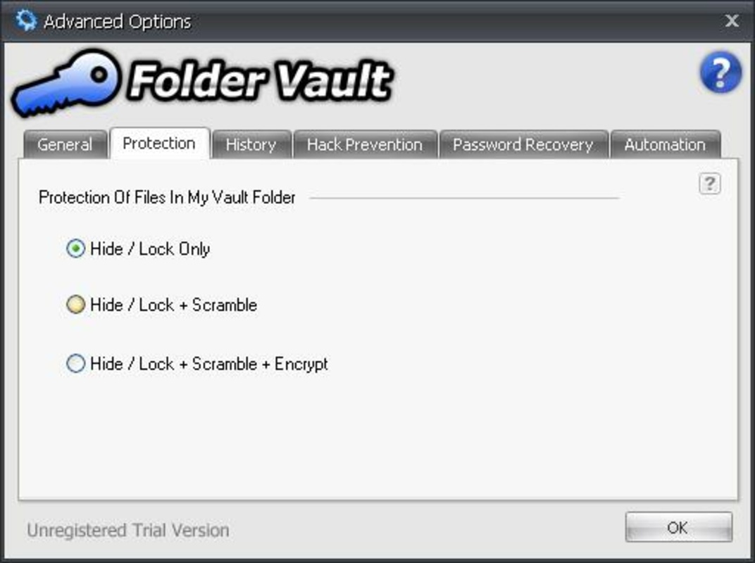 Folder Vault 2.0.0.147 feature