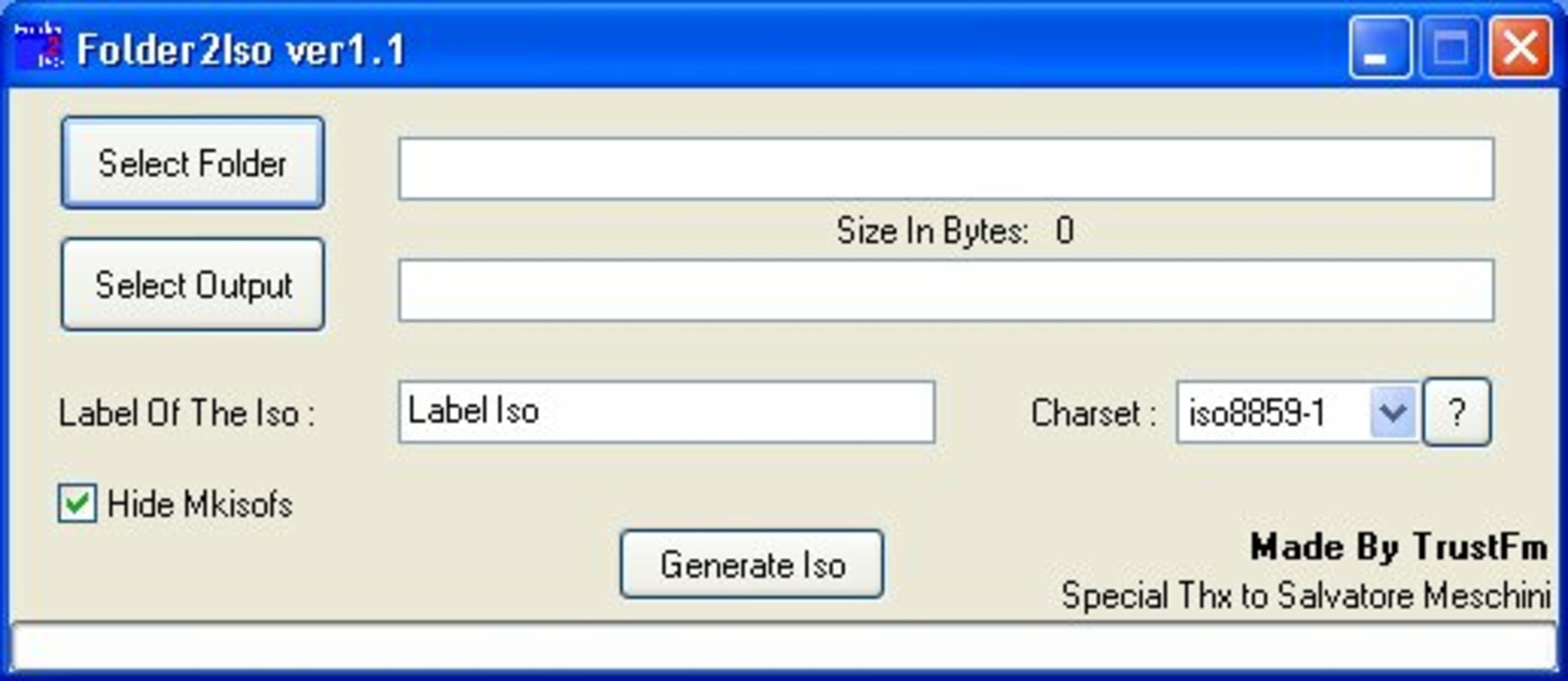 Folder2Iso 3.1 feature