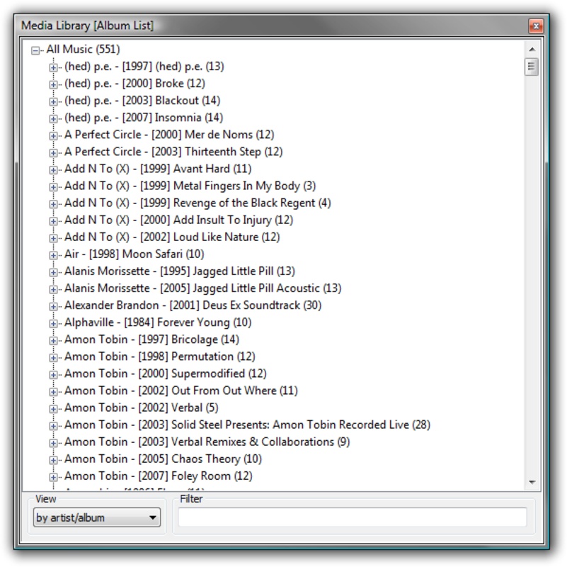 foobar2000 2.0 Beta 32 for Windows Screenshot 1