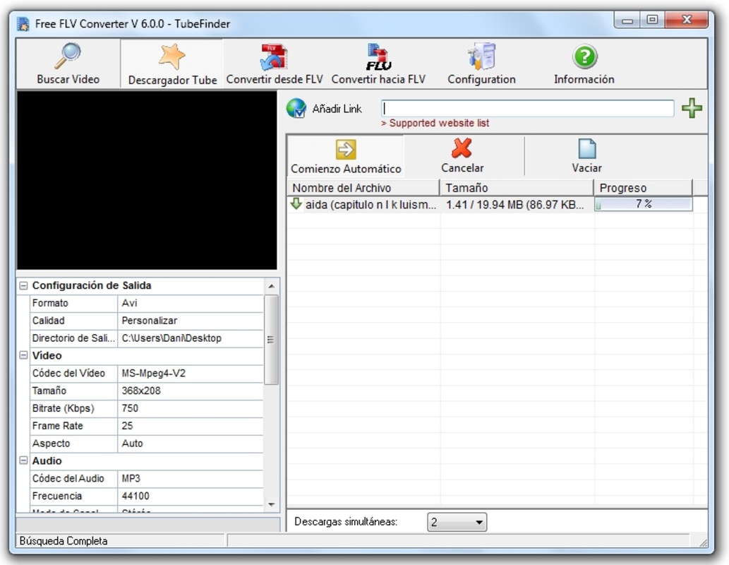 Free FLV Converter 7.3.0 for Windows Screenshot 6
