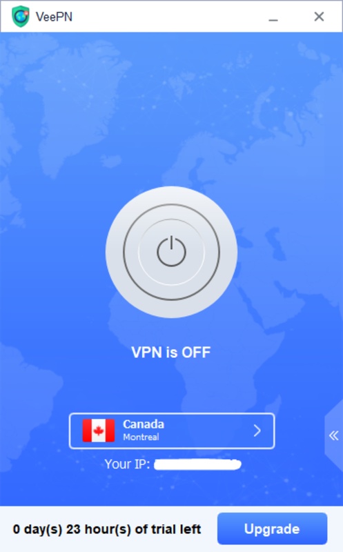 Free VPN By VeePN 1.2.11 for Windows Screenshot 2