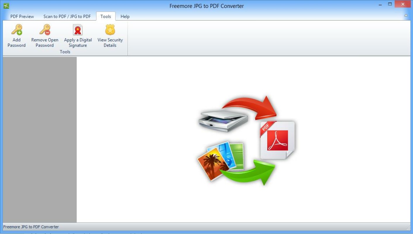Freemore JPG to PDF Converter 4.2.1 for Windows Screenshot 1