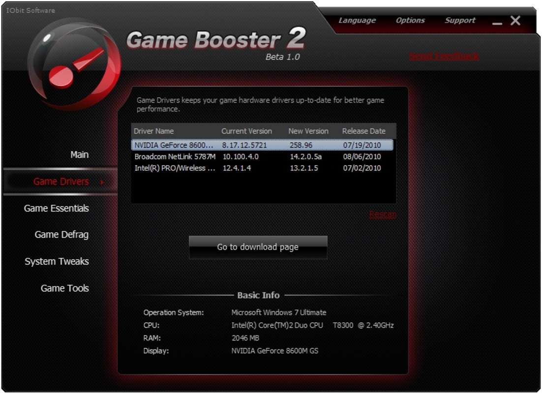 Game Booster 4.2.45.0 for Windows Screenshot 5