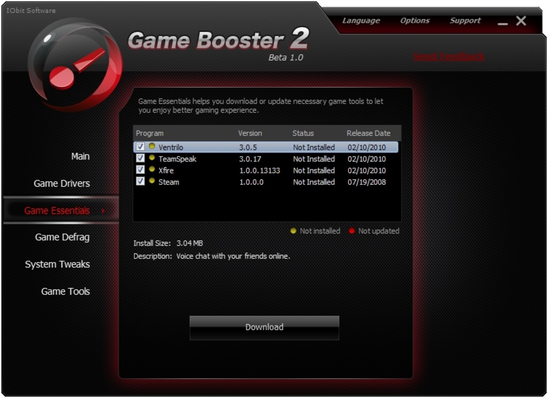 Game Booster 4.2.45.0 for Windows Screenshot 6