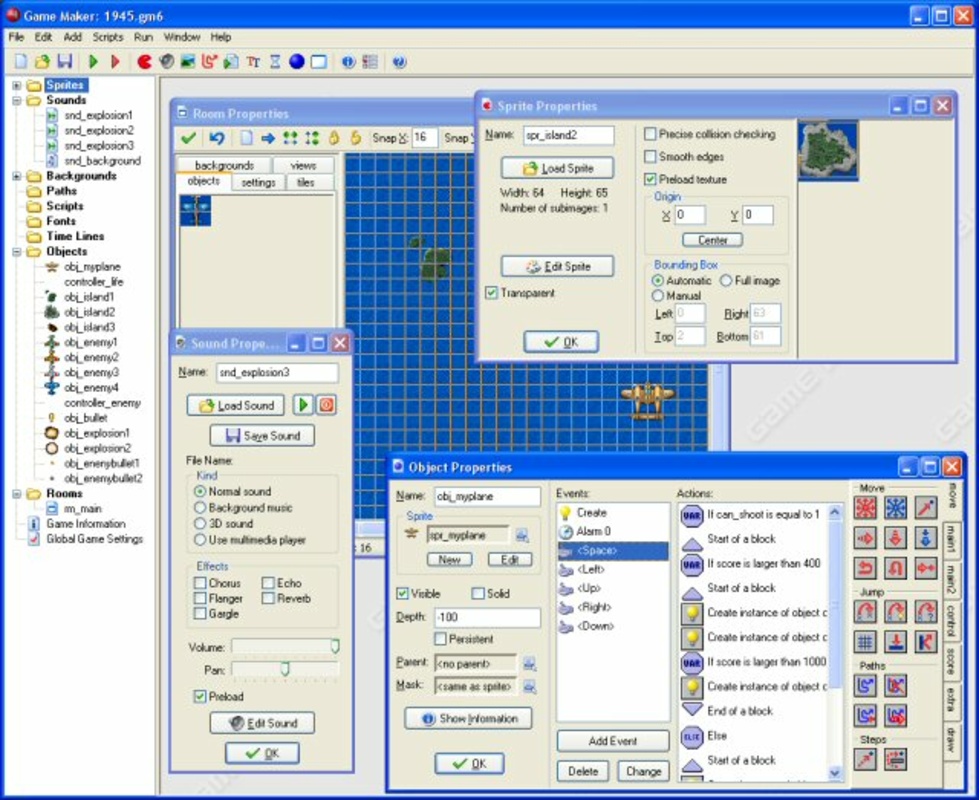 Game Maker 8.1 Lite for Windows Screenshot 7