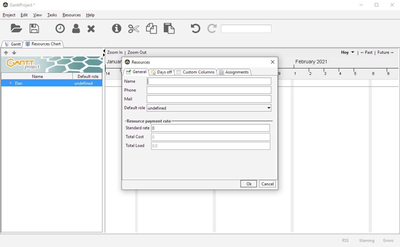 GanttProject 3.2 for Windows Screenshot 5
