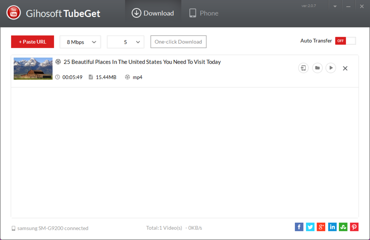Gihosoft TubeGet Free YouTube Downloader 9.2.76 for Windows Screenshot 4