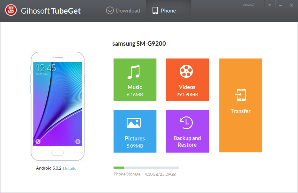 Gihosoft TubeGet Free YouTube Downloader 9.2.76 for Windows Screenshot 5