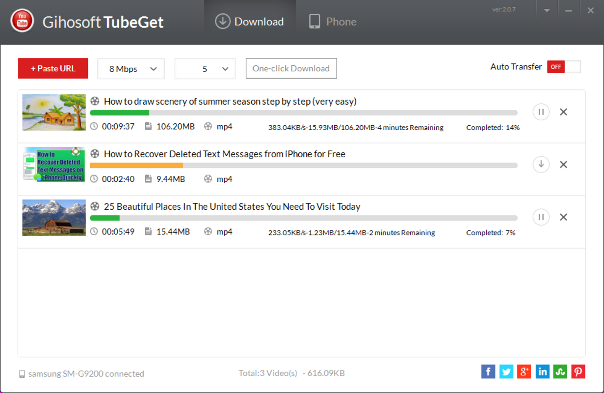 Gihosoft TubeGet Free YouTube Downloader 9.2.76 for Windows Screenshot 6