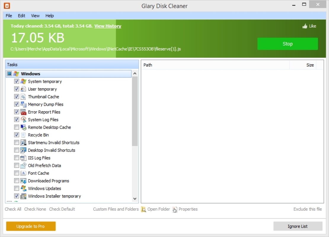 Glary Disk Cleaner 5.0.1.287 for Windows Screenshot 2