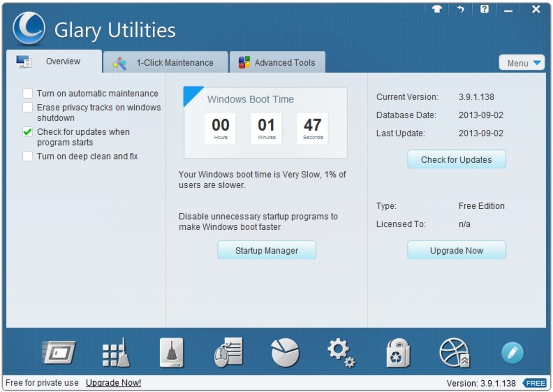 Glary Utilities 5.203 for Windows Screenshot 3