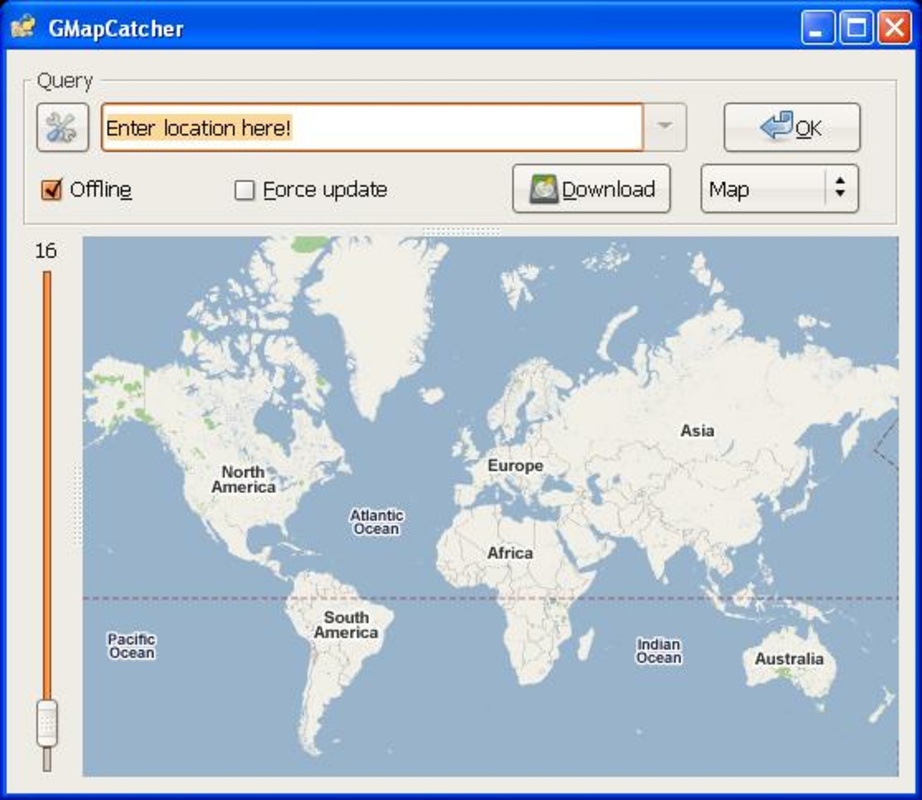 GMapCatcher 0.8.0.5 for Windows Screenshot 3