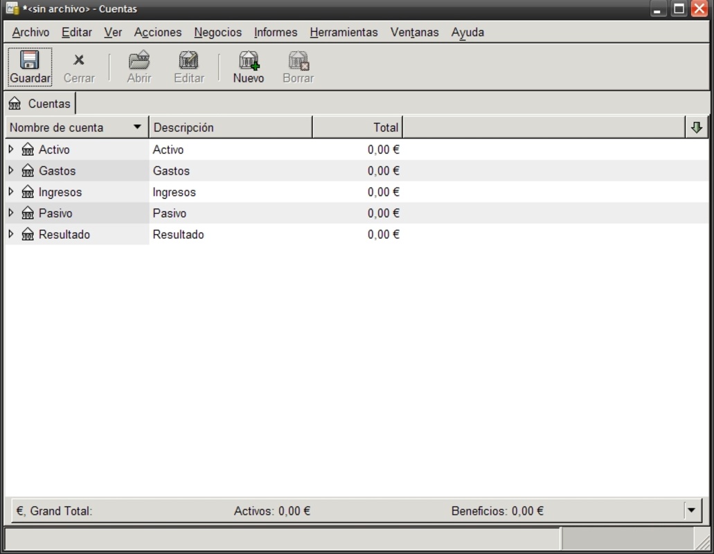 GnuCash 5.0 for Windows Screenshot 3