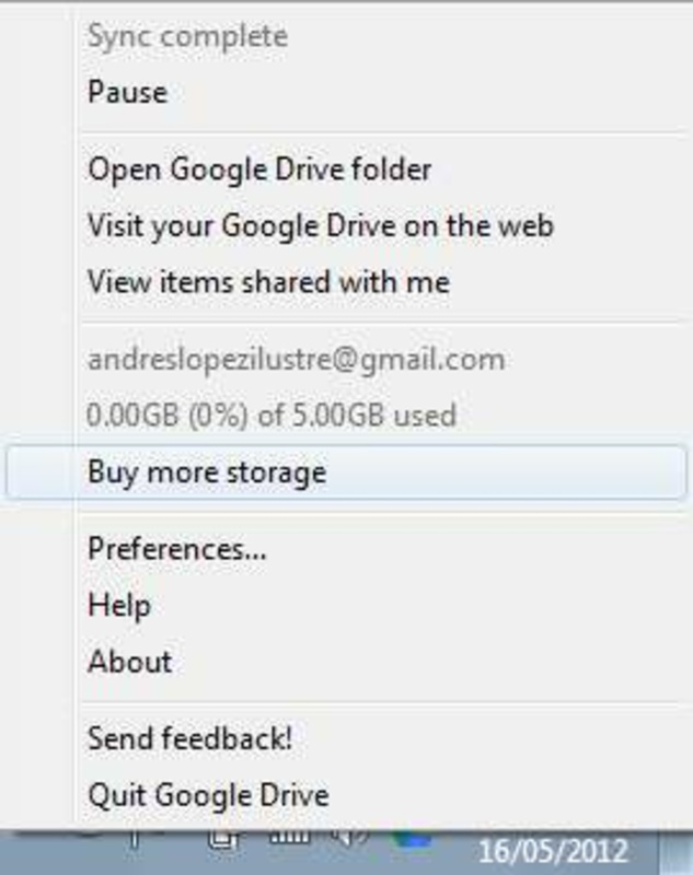 Google Drive 71.0 for Windows Screenshot 1
