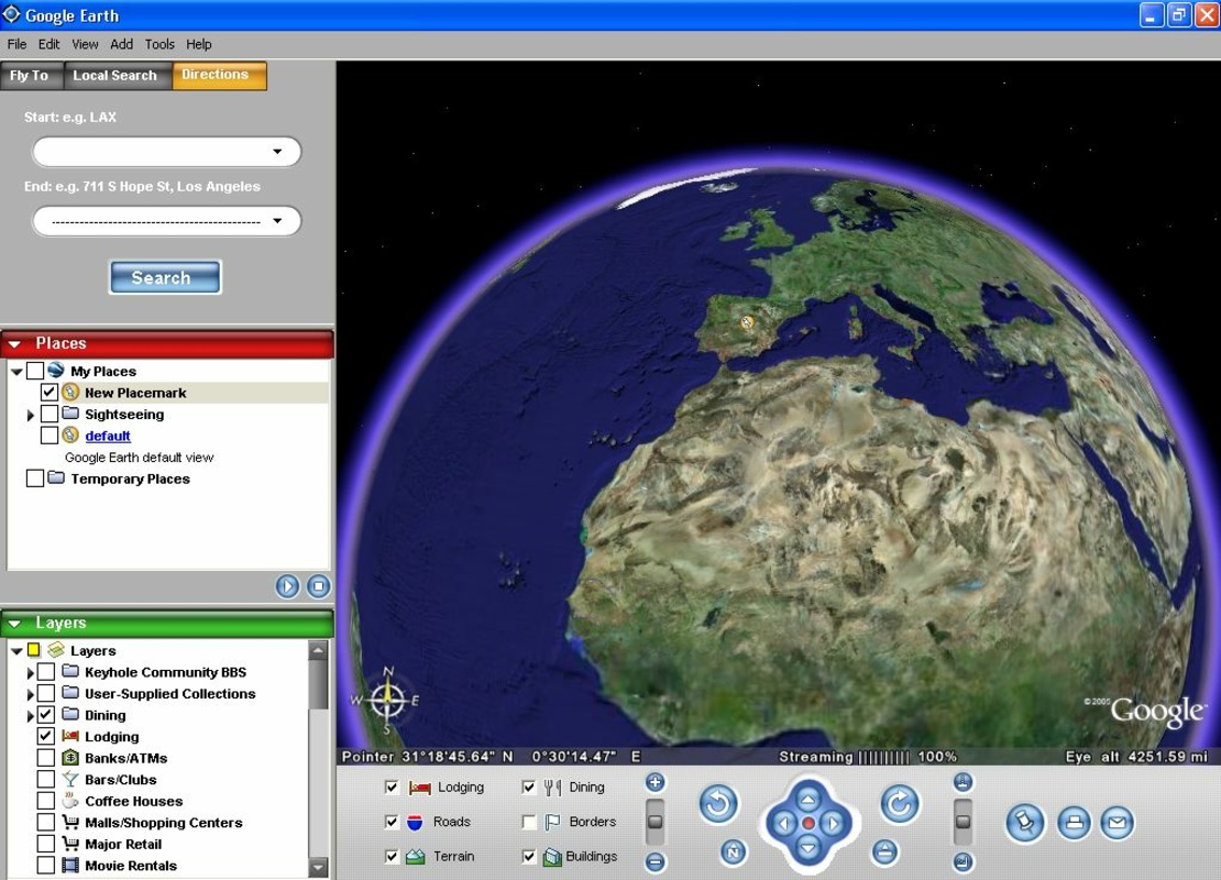 Google Earth Pro 7.3 for Windows Screenshot 2