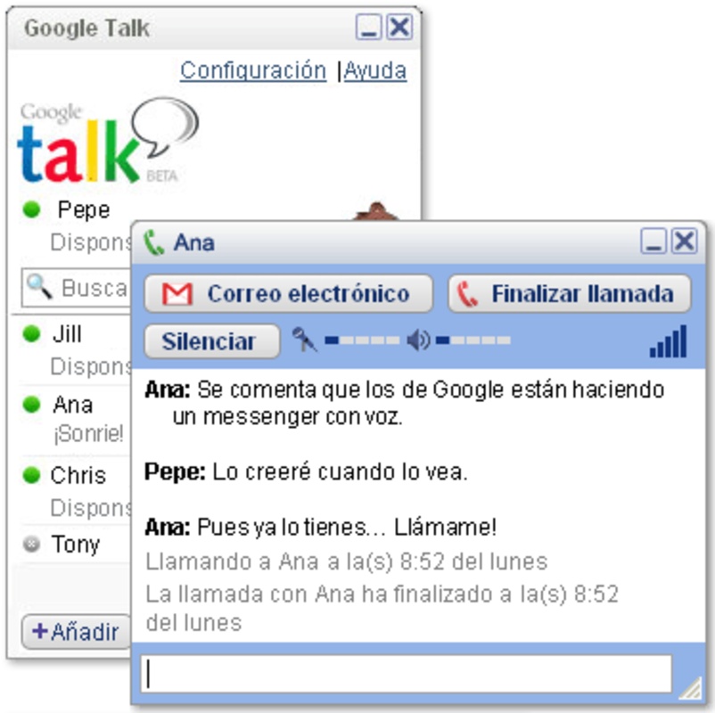 Google Talk 1.0.0.105 for Windows Screenshot 5