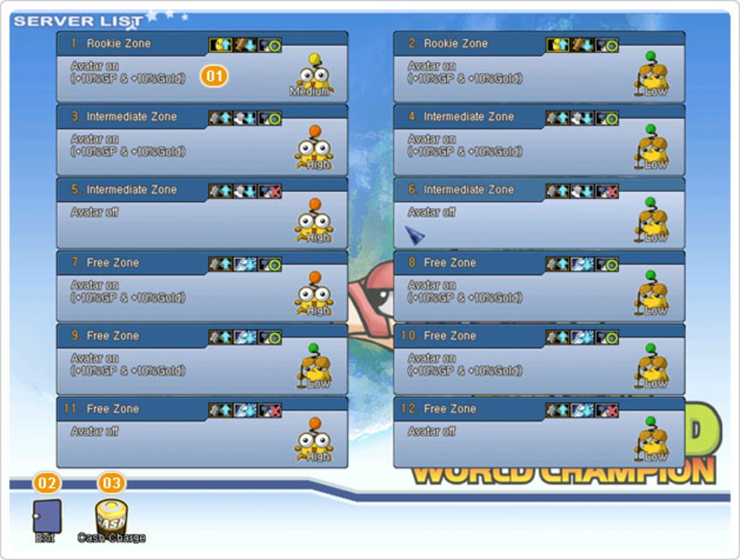 GunBound World Champion 557 for Windows Screenshot 1