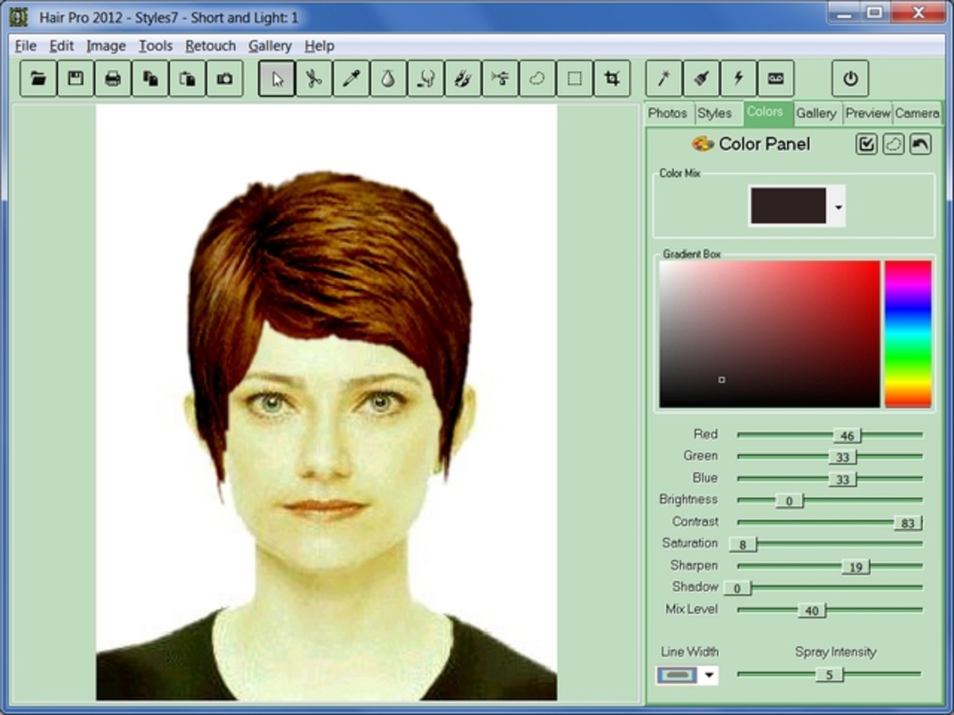 Hair Pro 2012 for Windows Screenshot 4