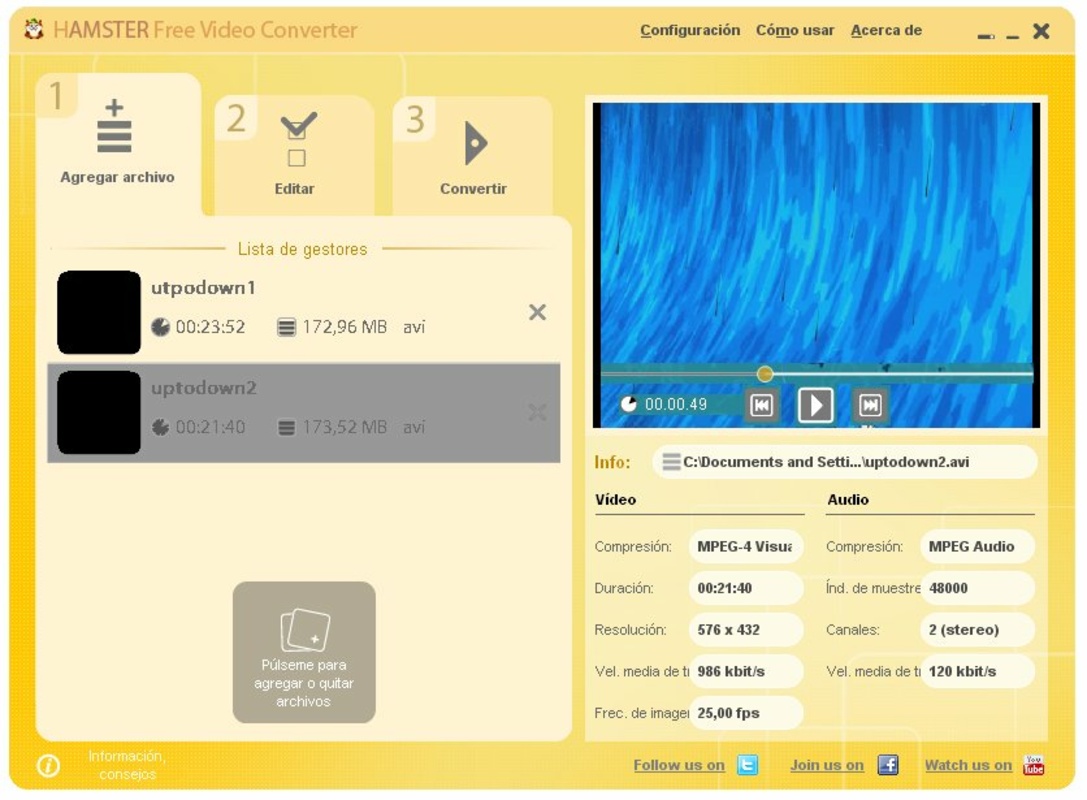 Hamster Free Video Converter 2.5.11 for Windows Screenshot 4