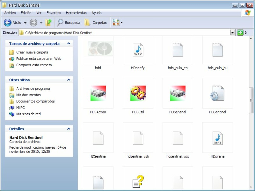 Hard Disk Sentinel 6.01 for Windows Screenshot 1