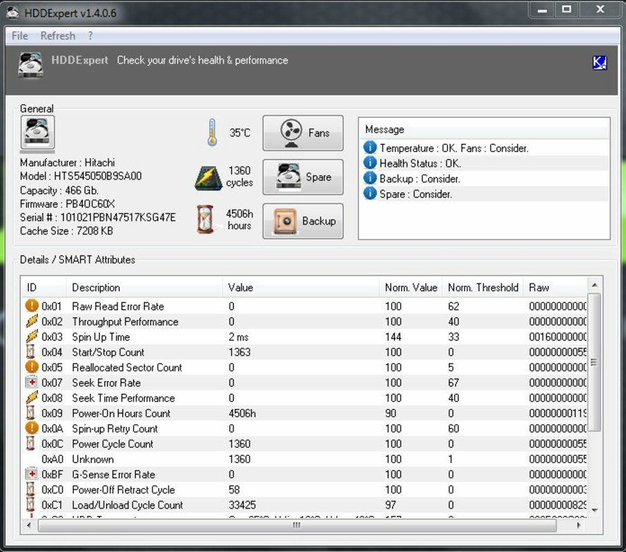 HDDExpert 1.20.1 for Windows Screenshot 2