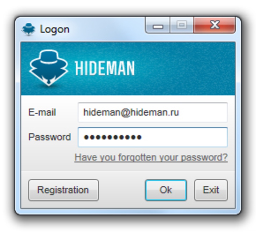 Hideman 1.4 feature