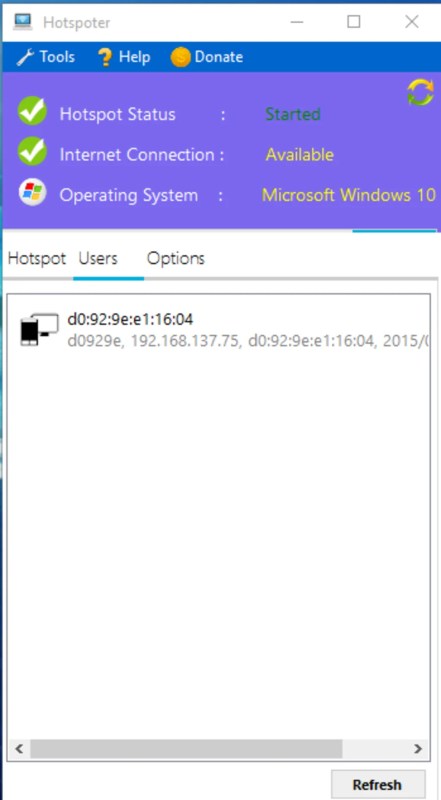 Hotspoter 5.1.8.9 for Windows Screenshot 3