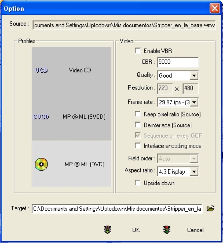 HT AVI to DVD 2.0 for Windows Screenshot 1