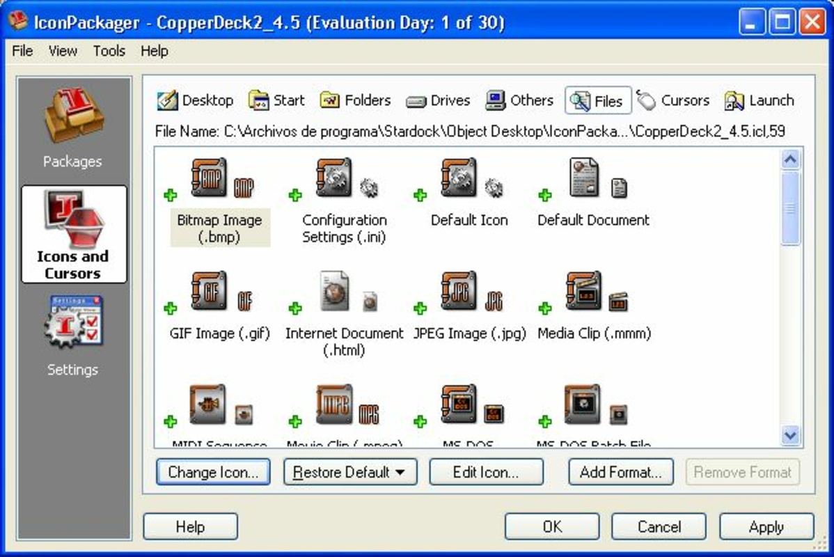 IconPackager 10.03 for Windows Screenshot 2