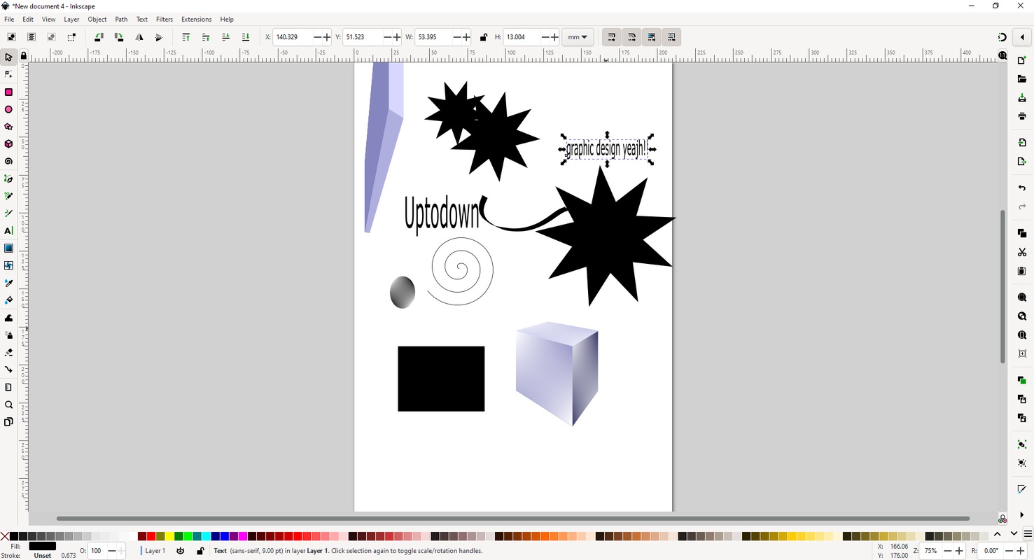 Inkscape 1.2.2 for Windows Screenshot 1