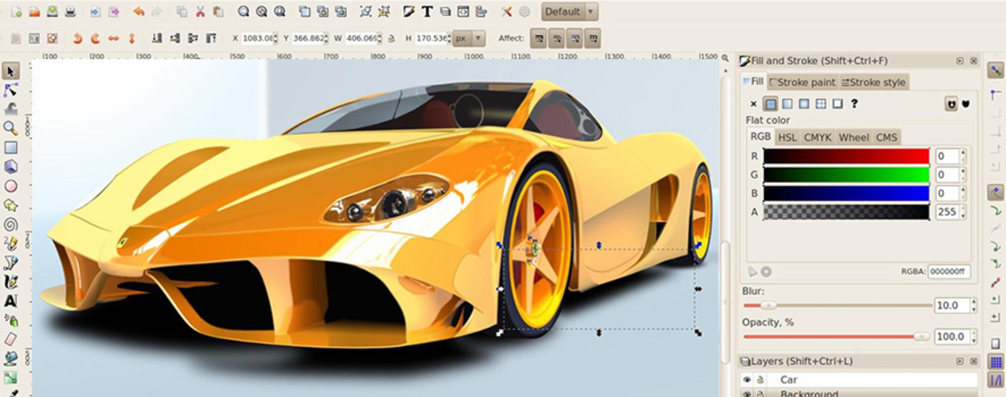 Inkscape 1.2.2 for Windows Screenshot 12