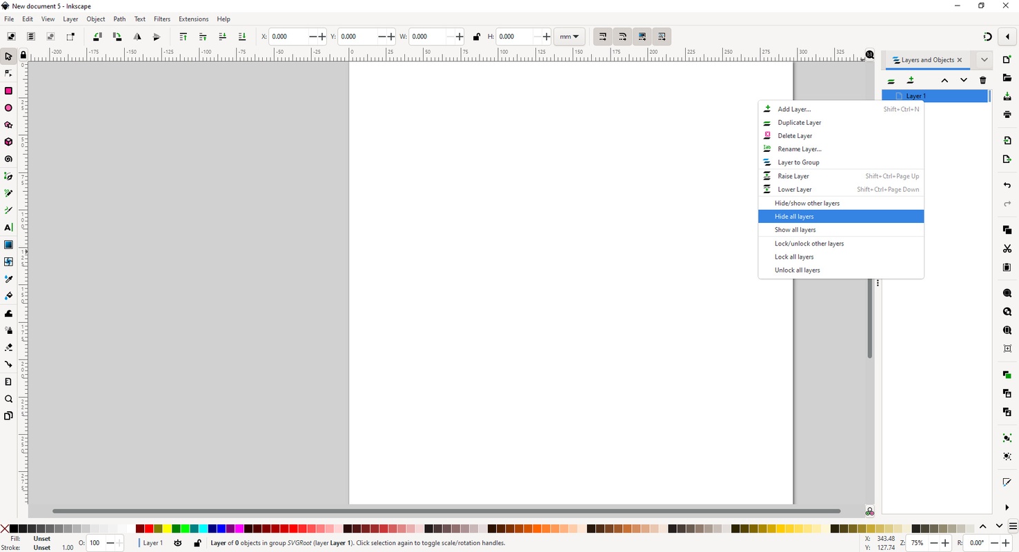 Inkscape 1.2.2 for Windows Screenshot 4