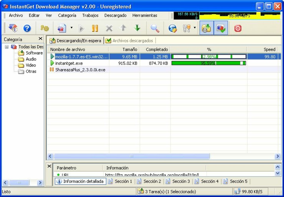 InstantGet 2.12 for Windows Screenshot 4
