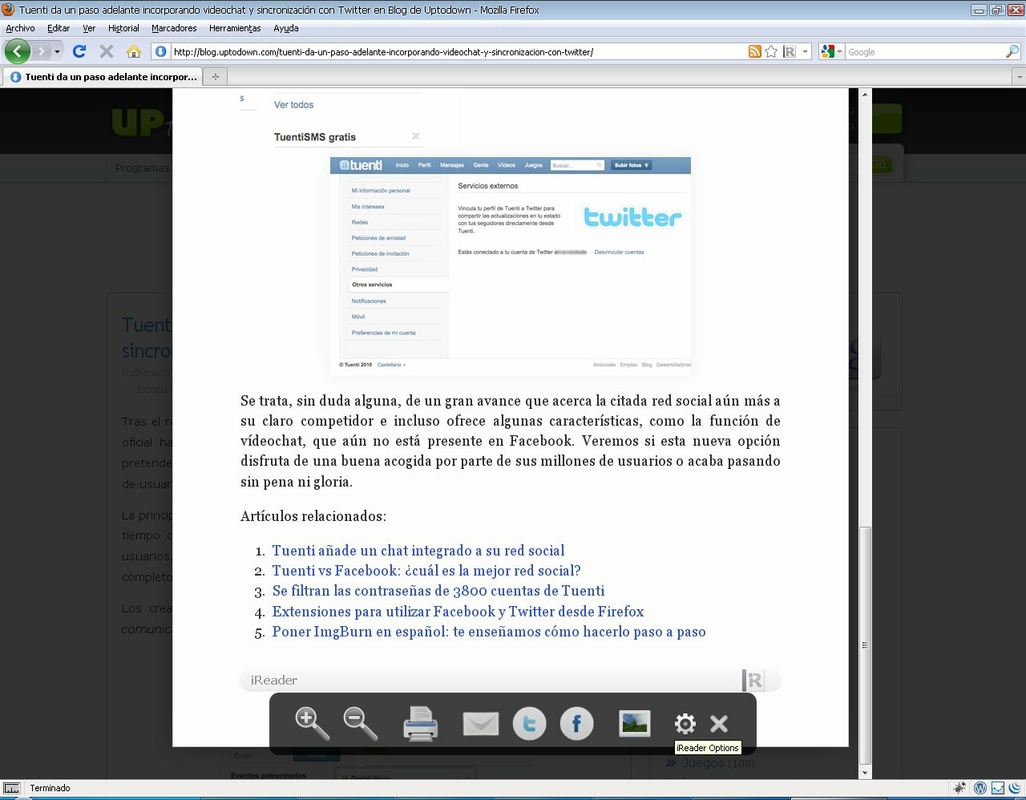 iReader 1.0.7 for Windows Screenshot 3