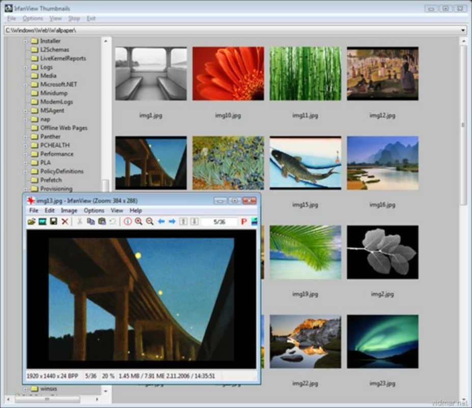 IrfanView 4.62 for Windows Screenshot 7