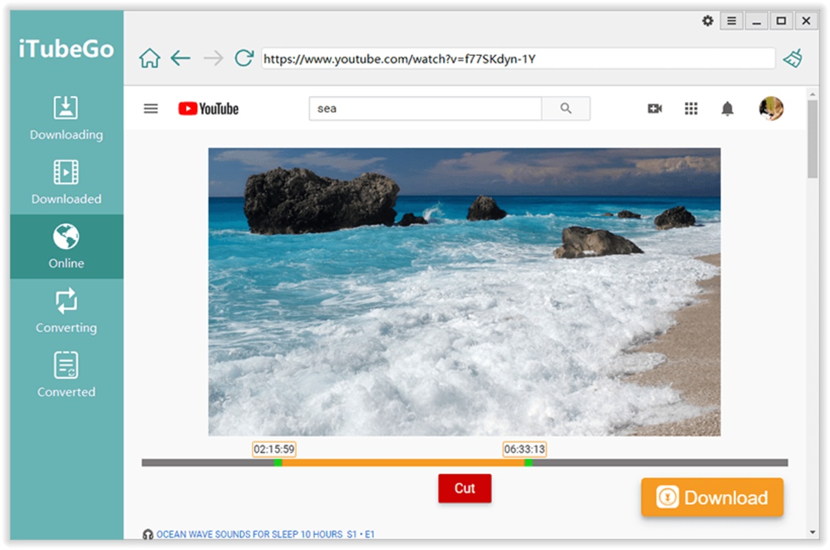 iTubeGo YouTube Downloader 6.9.0 for Windows Screenshot 1