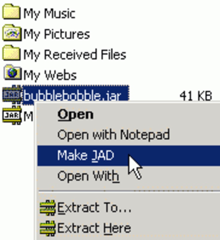 JADMaker 1.21 feature