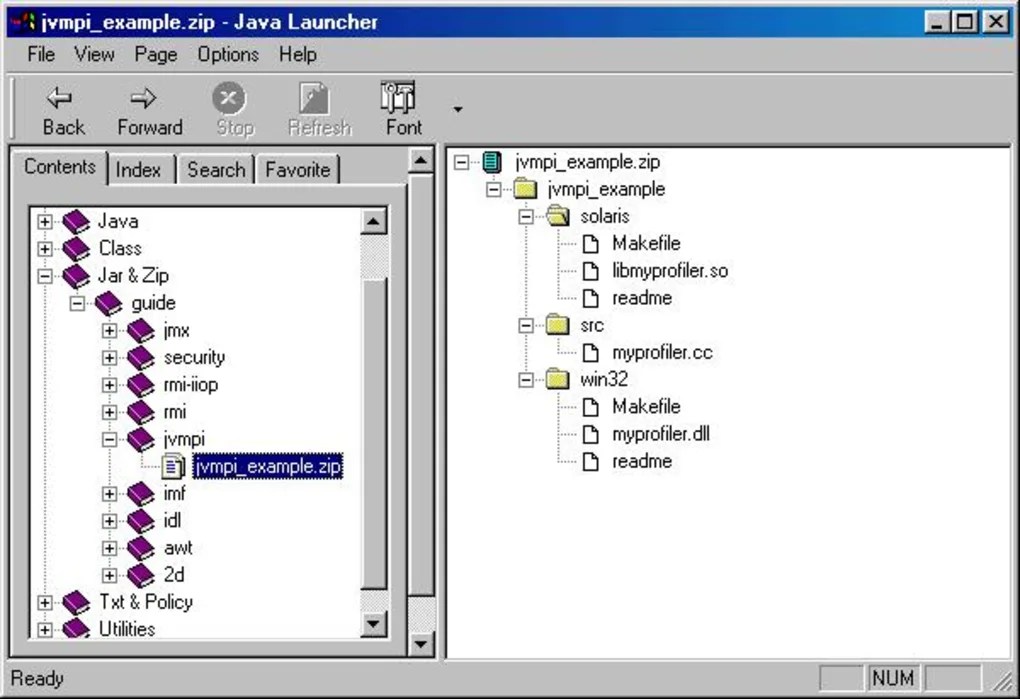 Java Launcher 3.201 for Windows Screenshot 1