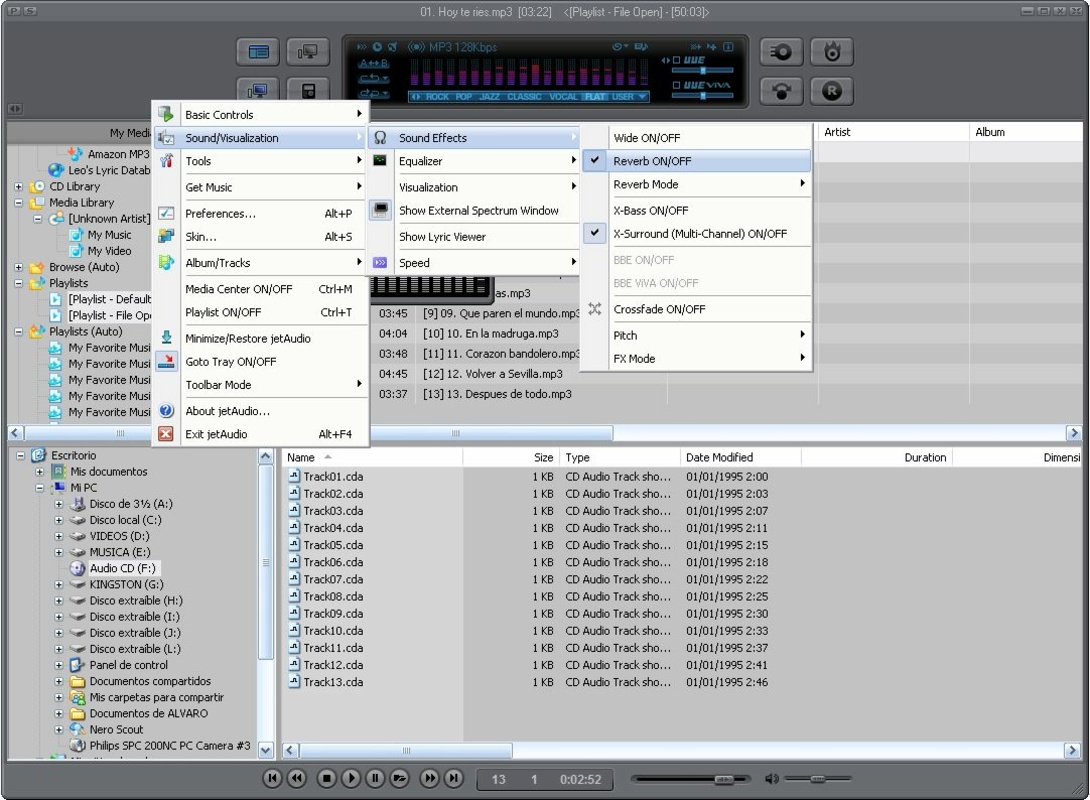 JetAudio 8.1.10 for Windows Screenshot 5