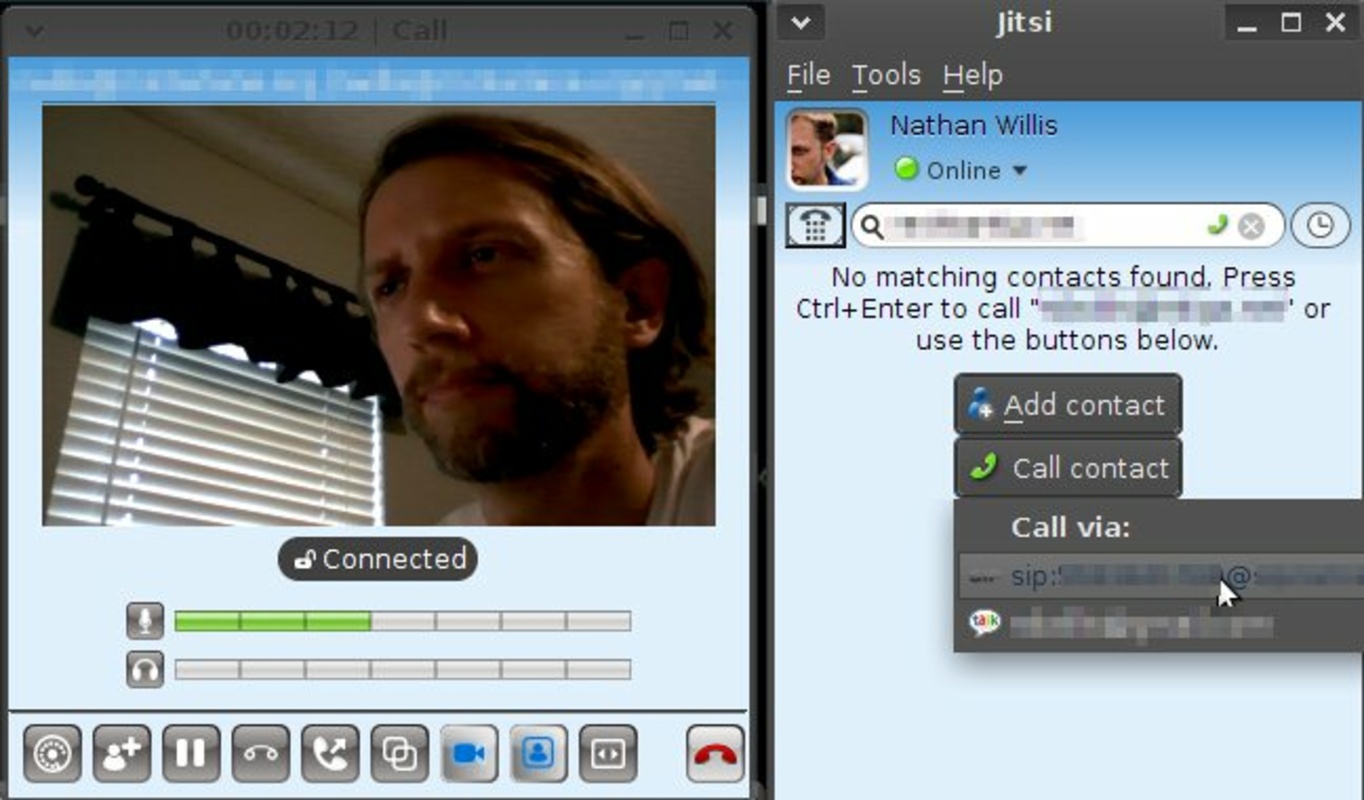 Jitsi 2.10.5550 for Windows Screenshot 1
