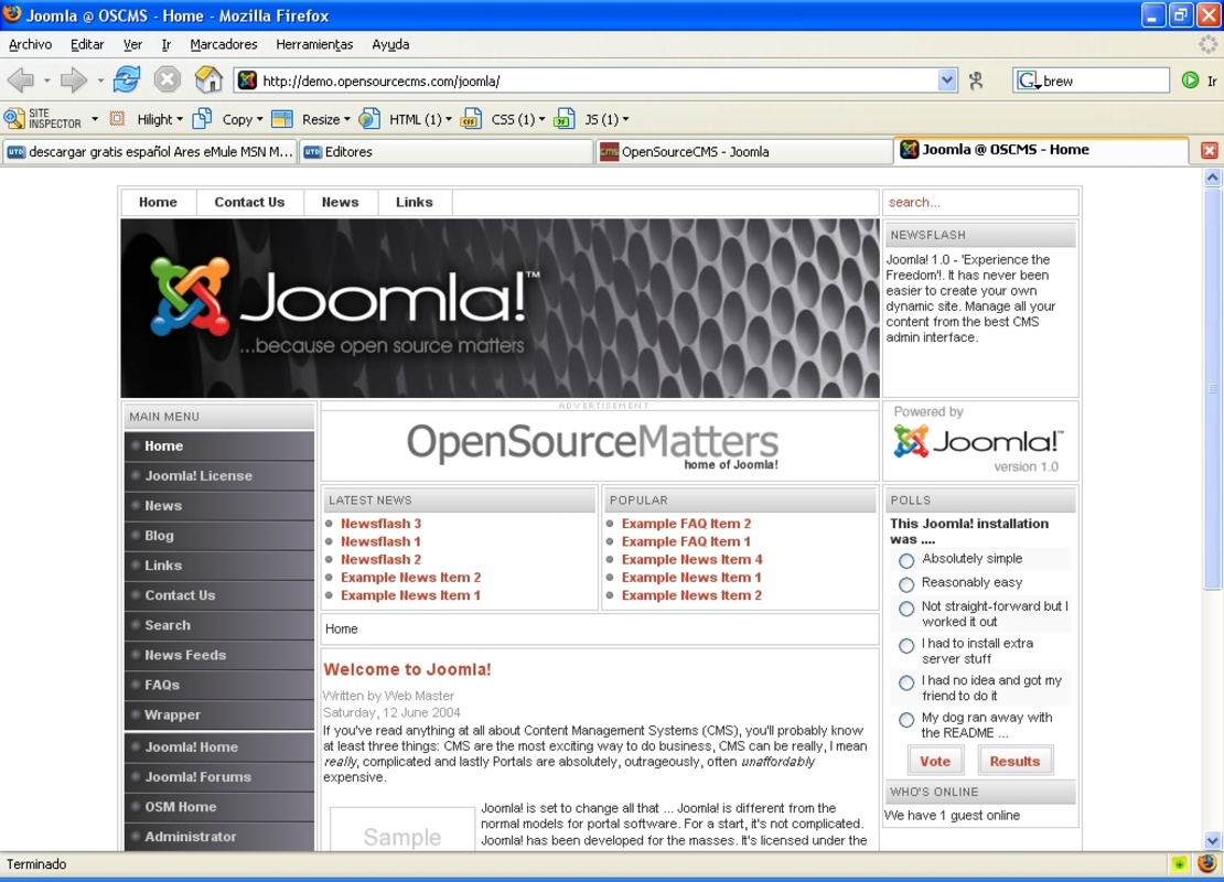 Joomla 4.0.6 for Windows Screenshot 1