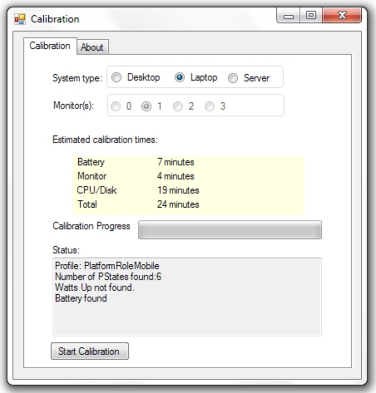 Joulemeter  for Windows Screenshot 1