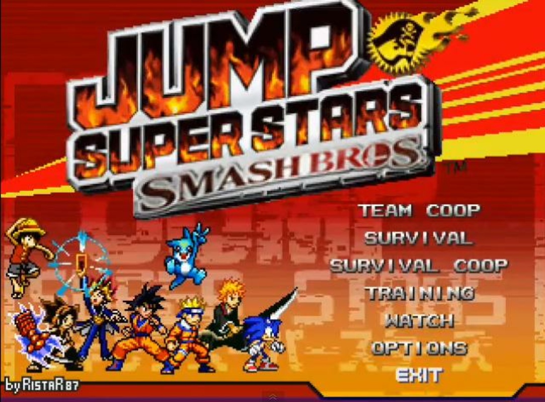 JUMP SuperStars SmashBros  for Windows Screenshot 1