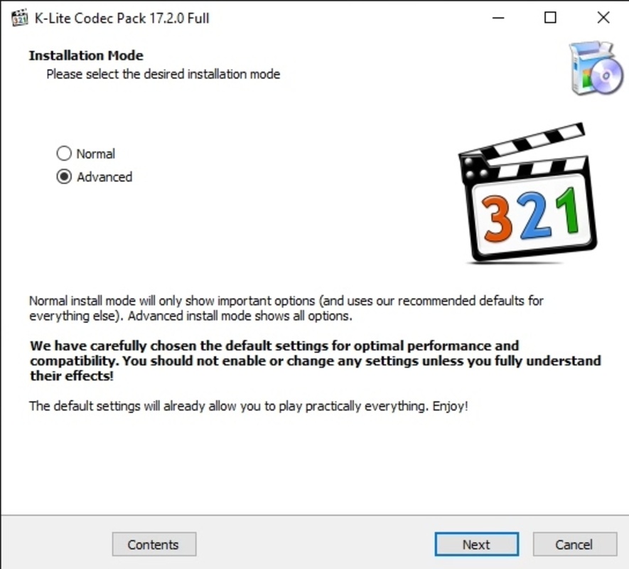 K-Lite Codec Pack (Full) 17.5.0 for Windows Screenshot 1
