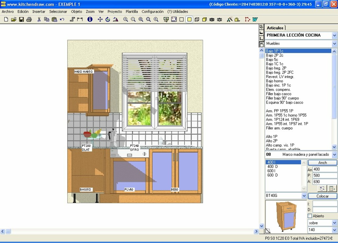 KitchenDraw 6.0 for Windows Screenshot 3
