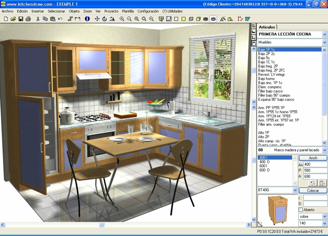KitchenDraw 6.0 for Windows Screenshot 5