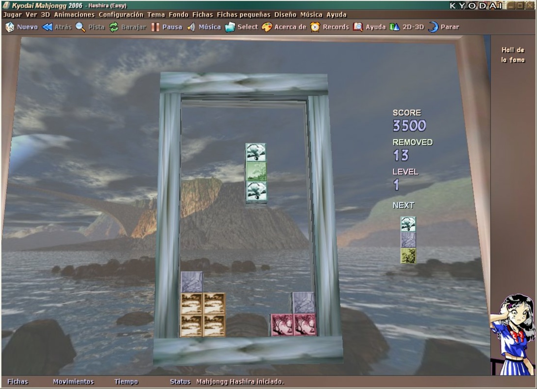 Kyodai Mahjongg 2006 21.42 for Windows Screenshot 2