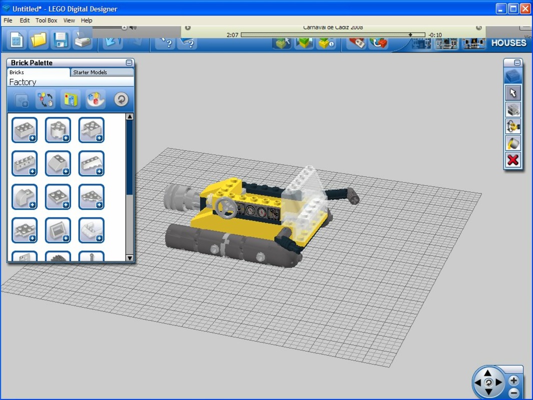 LEGO Digital Designer 4.3.12 for Windows Screenshot 1