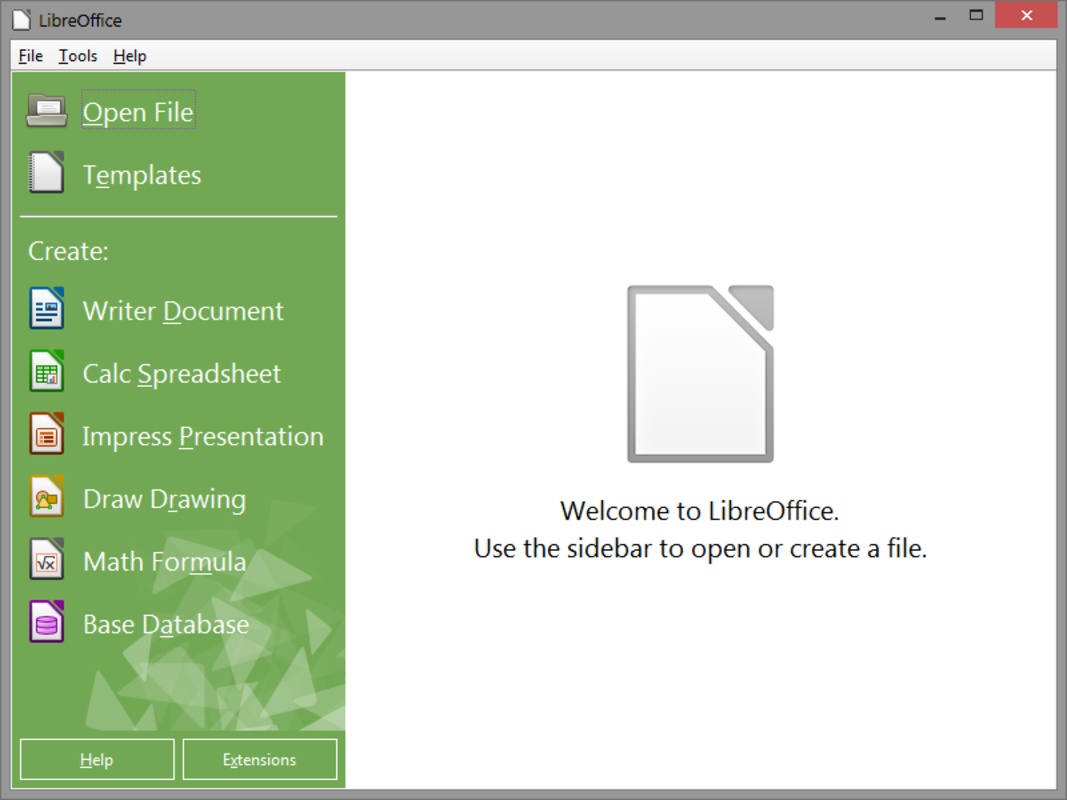 LibreOffice Portable 7.4.1 for Windows Screenshot 1